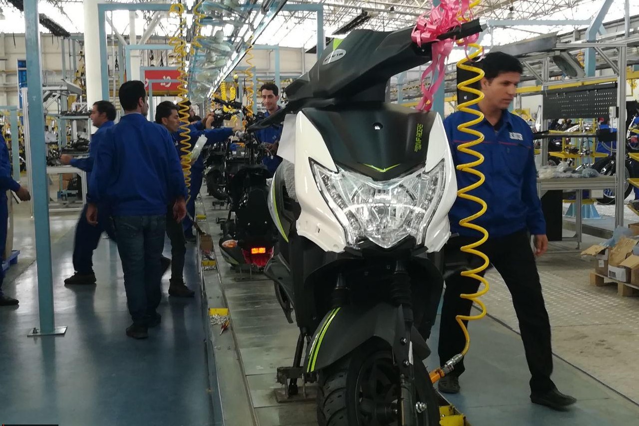 رشد ۸۰ درصدی تولید موتورسیکلت در کشور
